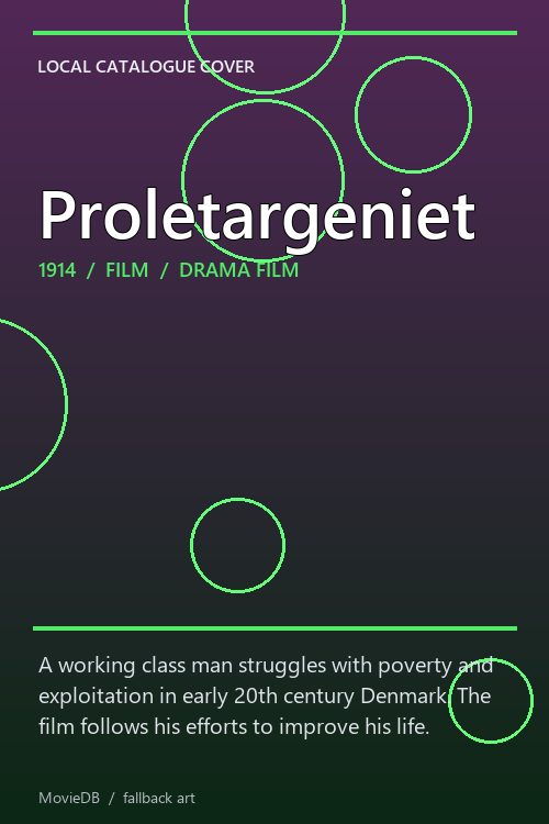 Proletargeniet poster