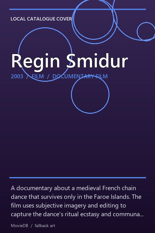 Regin Smidur poster