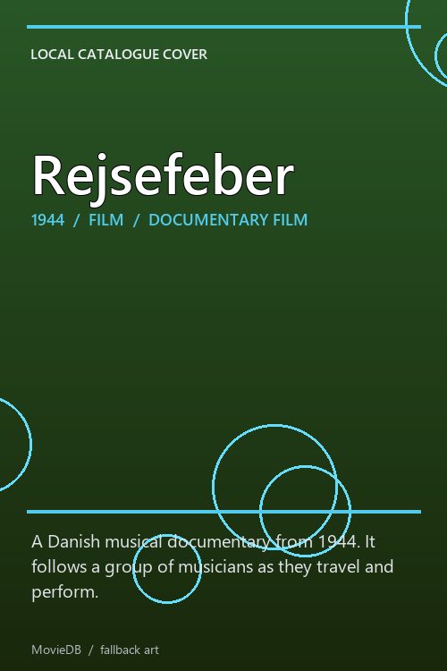 Rejsefeber poster