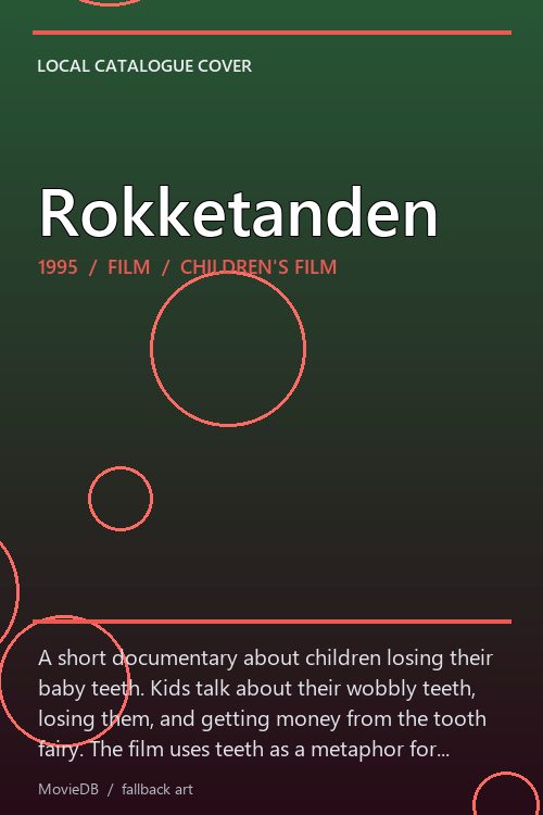 Rokketanden poster