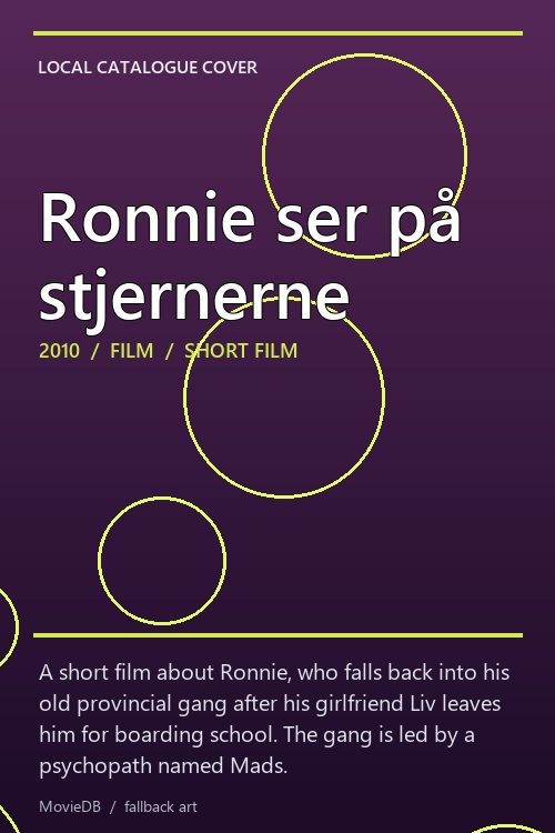Ronnie ser på stjernerne poster
