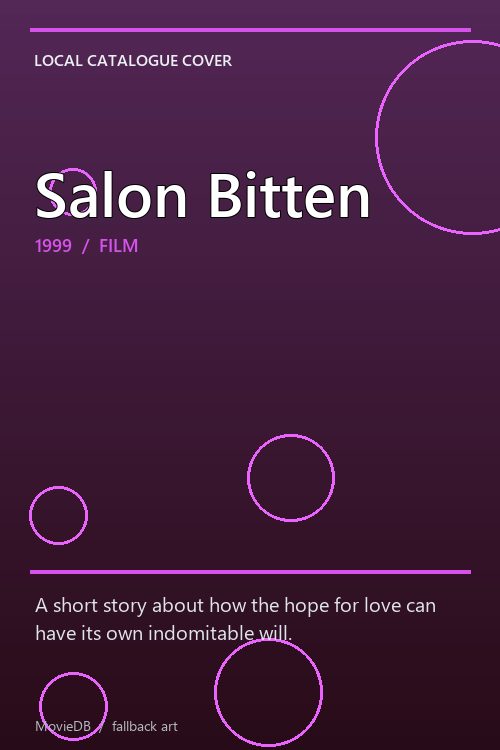 Salon Bitten poster