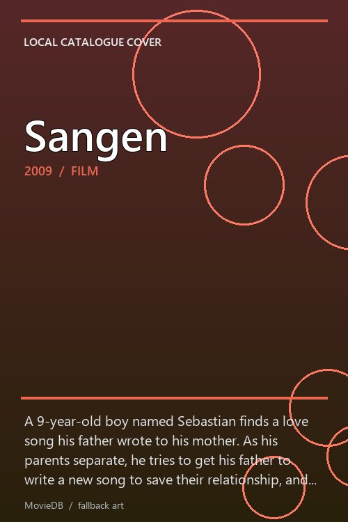 Sangen poster