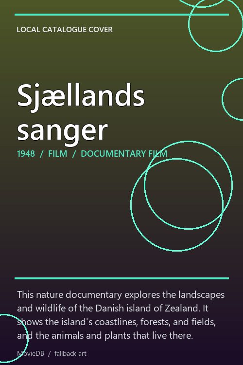 Sjællands sanger poster