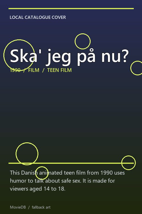 Ska' jeg på nu? poster