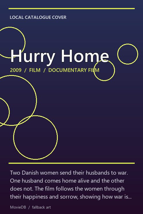 Hurry Home poster