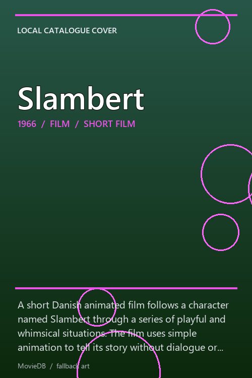 Slambert poster