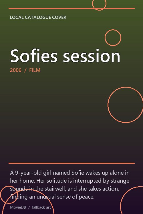 Sofies session poster