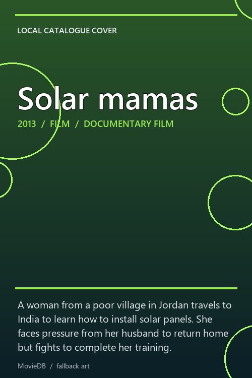 Solar mamas poster