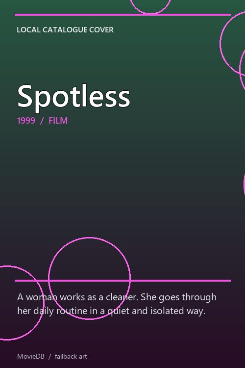 Spotless poster