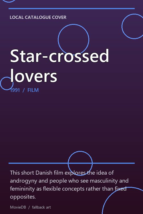Star-crossed lovers poster