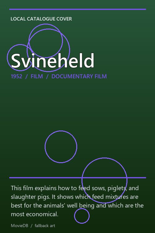Svineheld poster