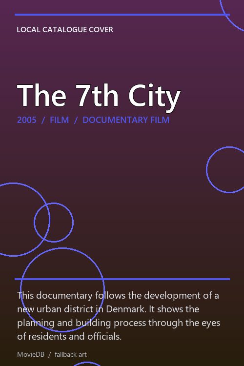 The 7th City poster