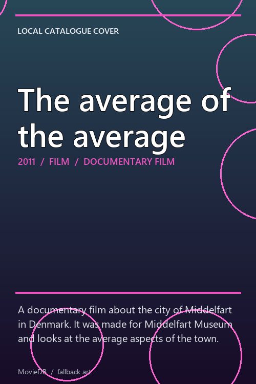 The average of the average poster
