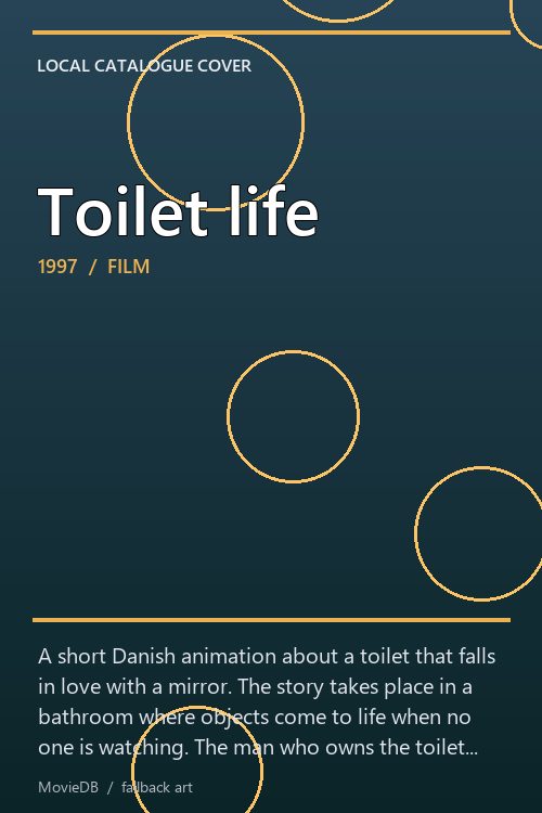 Toilet life poster