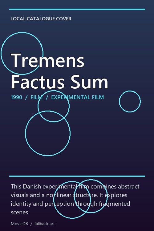 Tremens Factus Sum poster