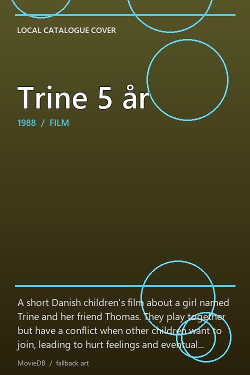 Trine 5 år poster