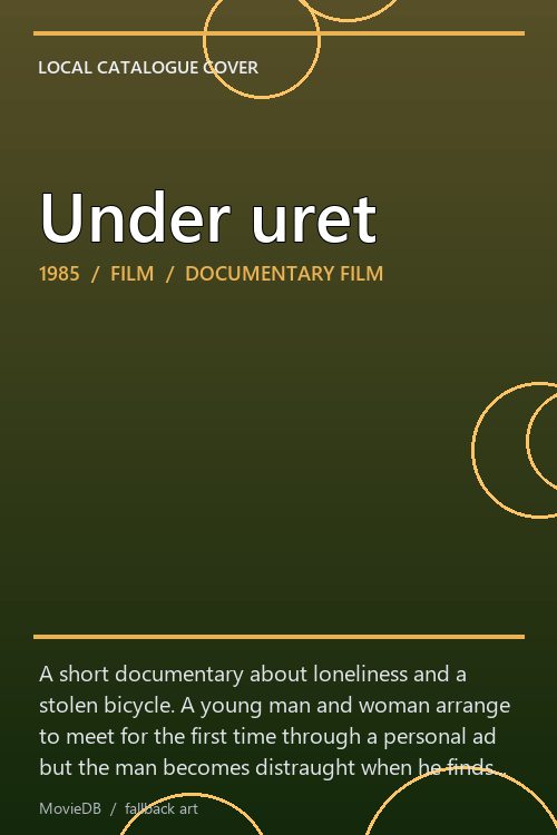 Under uret poster