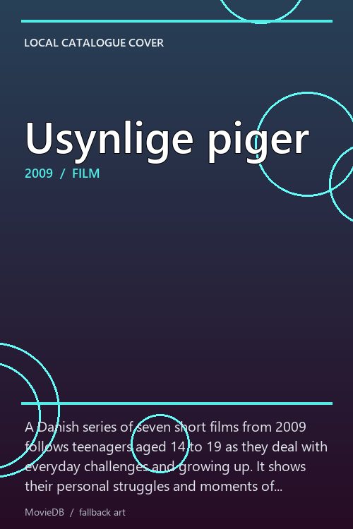 Usynlige piger poster