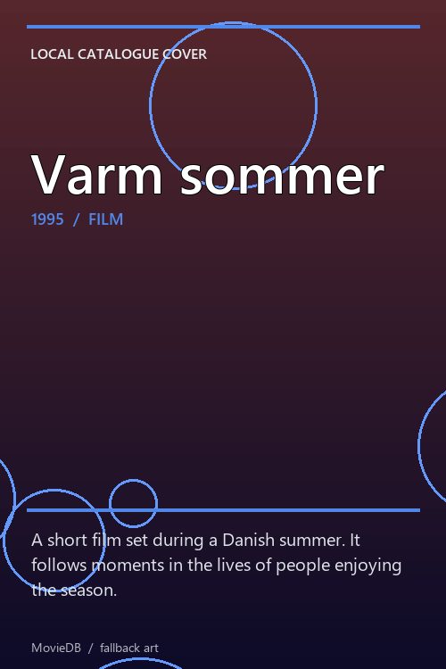 Varm sommer poster