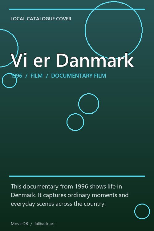 Vi er Danmark poster