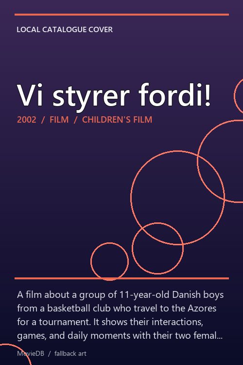 Vi styrer fordi! poster