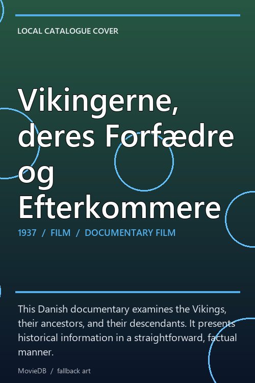 Vikingerne, deres Forfædre og Efterkommere poster