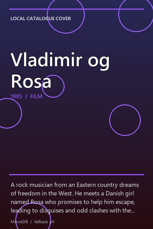 Vladimir og Rosa poster