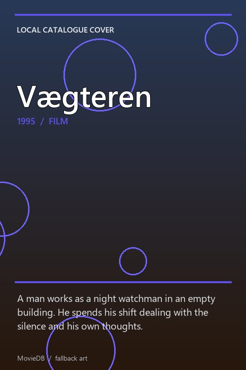 Vægteren poster