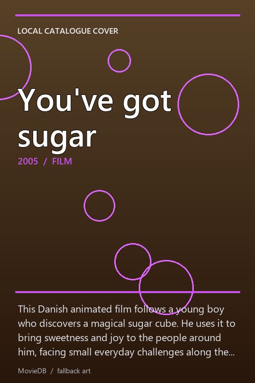 You've got sugar poster