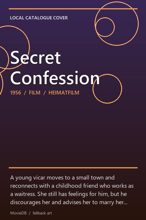 Secret Confession poster