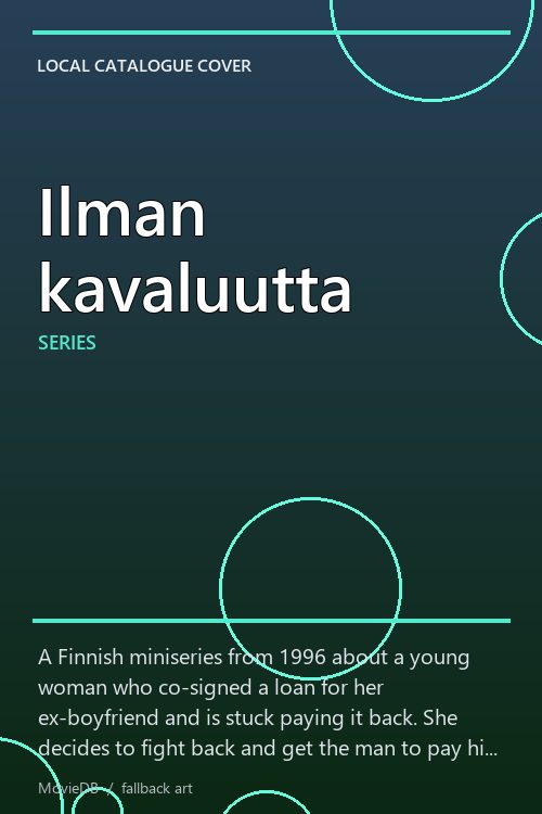 Ilman kavaluutta poster