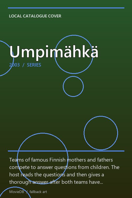 Umpimähkä poster