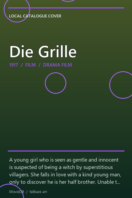 Die Grille poster