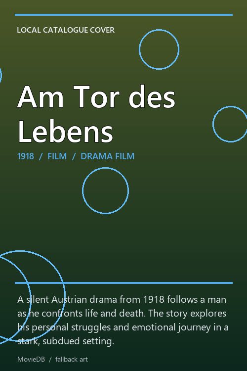Am Tor des Lebens poster
