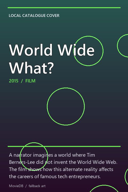 World Wide What? poster