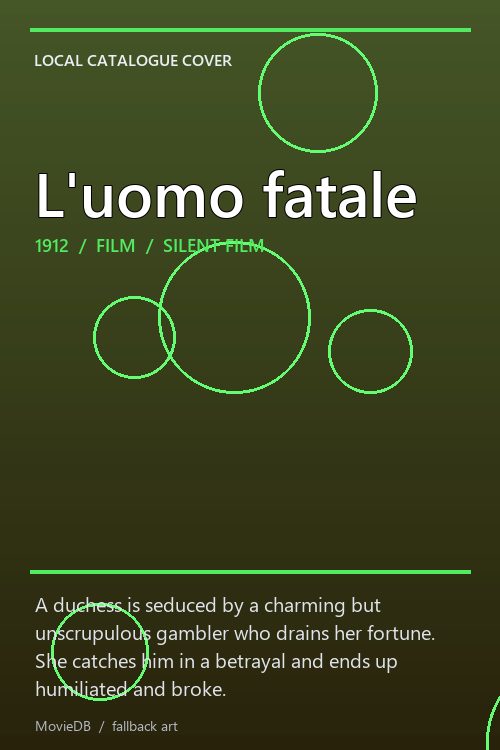 L'uomo fatale poster