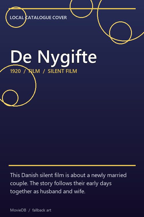 De Nygifte poster