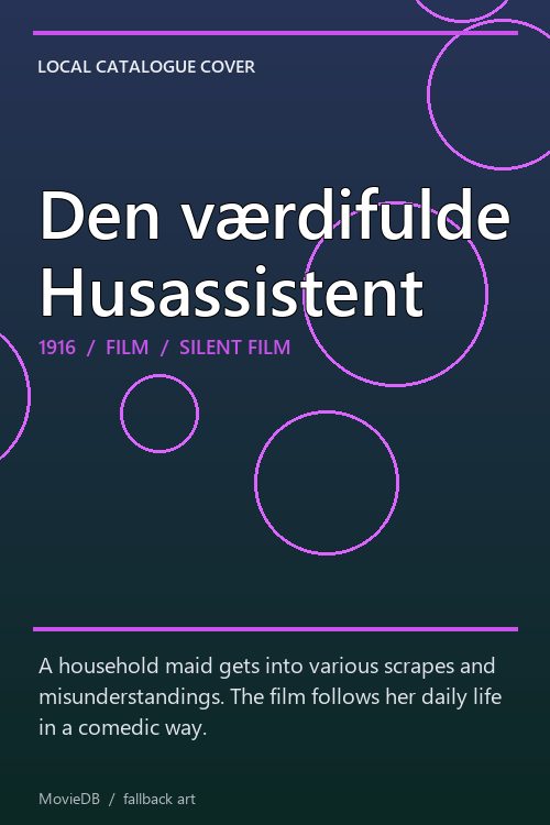 Den værdifulde Husassistent poster