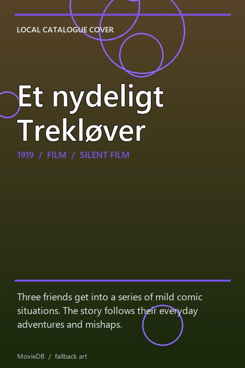 Et nydeligt Trekløver poster