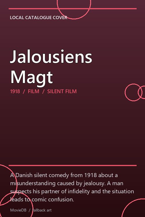 Jalousiens Magt poster
