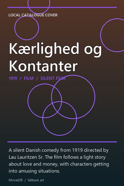 Kærlighed og Kontanter poster