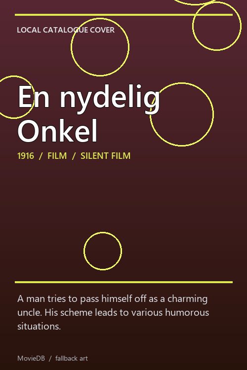 En nydelig Onkel poster