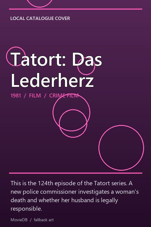 Tatort: Das Lederherz poster