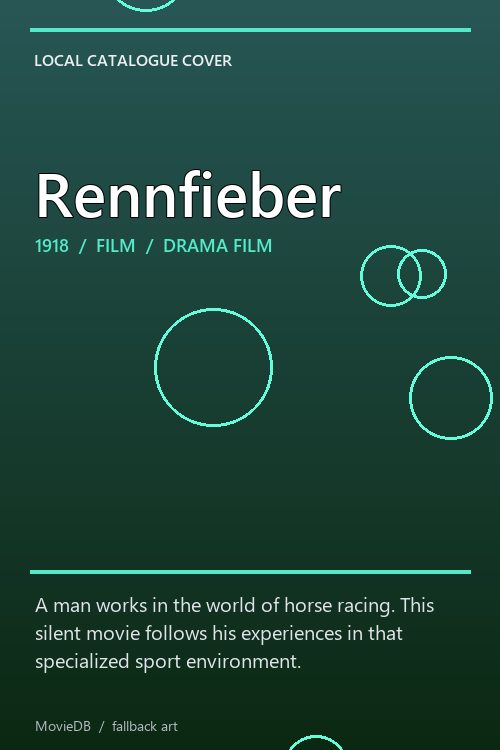 Rennfieber poster