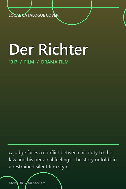 Der Richter poster