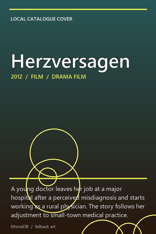 Herzversagen poster