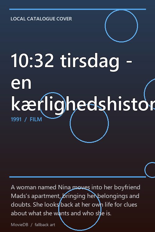 10:32 tirsdag - en kærlighedshistorie poster