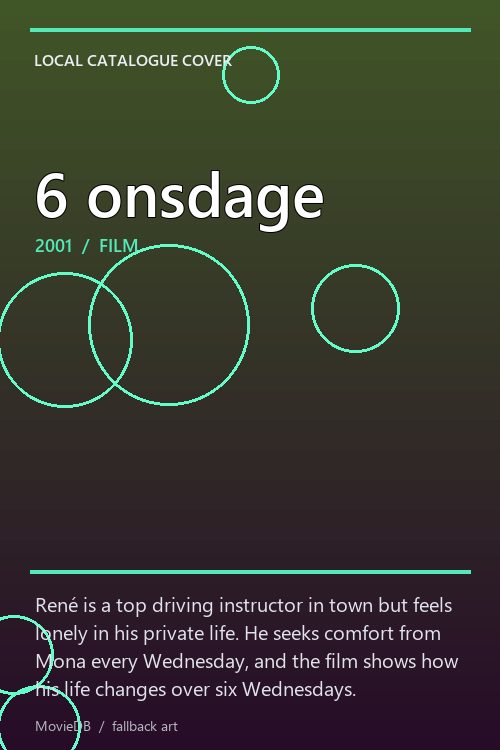 6 onsdage poster