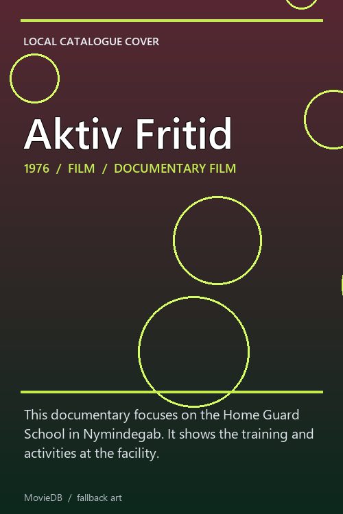 Aktiv Fritid poster